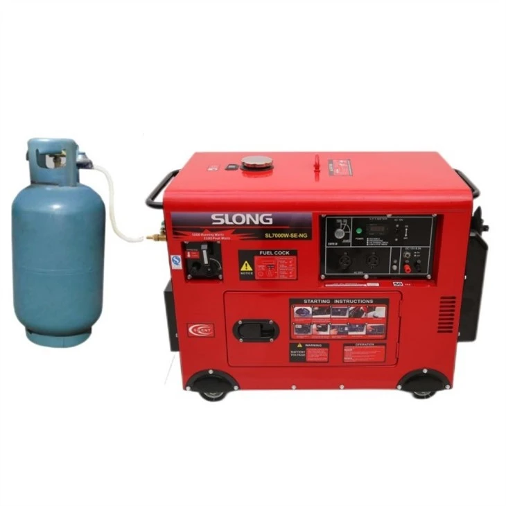 LPG NG gasoline Generator set