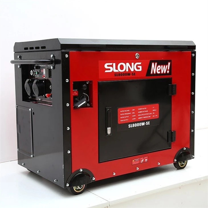Silent Dual Fuel Generator